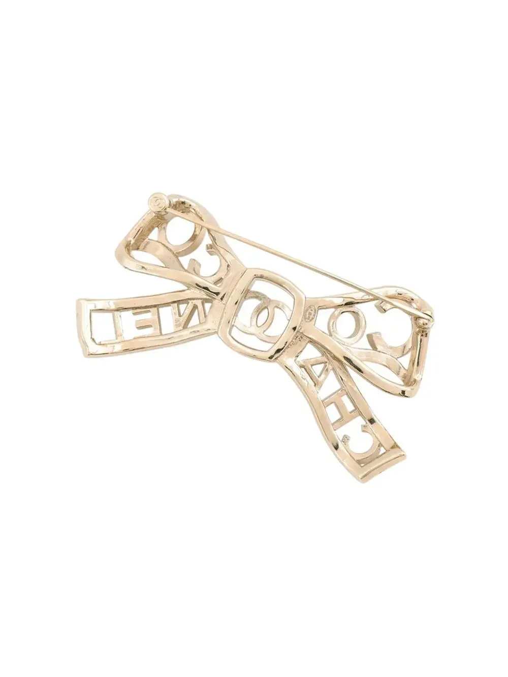 Chanel Cc Logo Brooch Metal #343189C10B